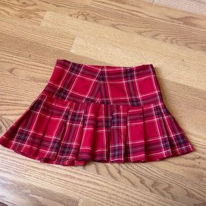 Small Plaid Skirt - Short